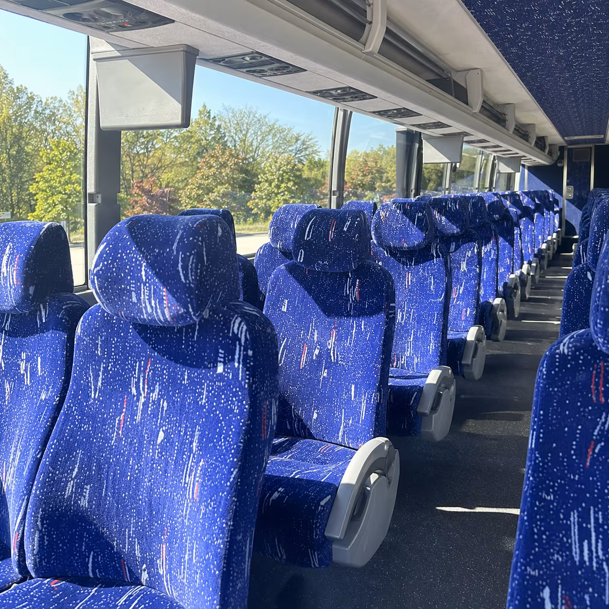 citrus heights charter bus services interior